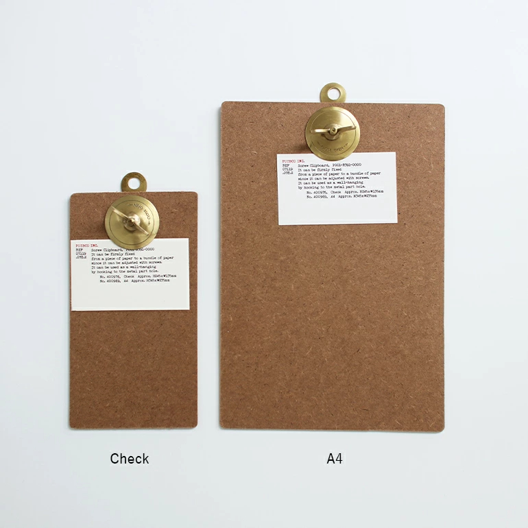 푸에브코 PUEBCO SCREW CLIPBOARD 스크류 클립보드 A4 196252 이미지 7