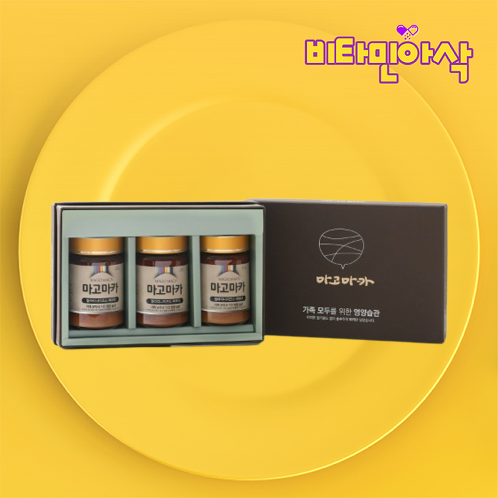 젤라틴 마카 분말 3병 선물셋트 페루 100%순수마카 부모님 온가족 건강식품 - 상품 이미지