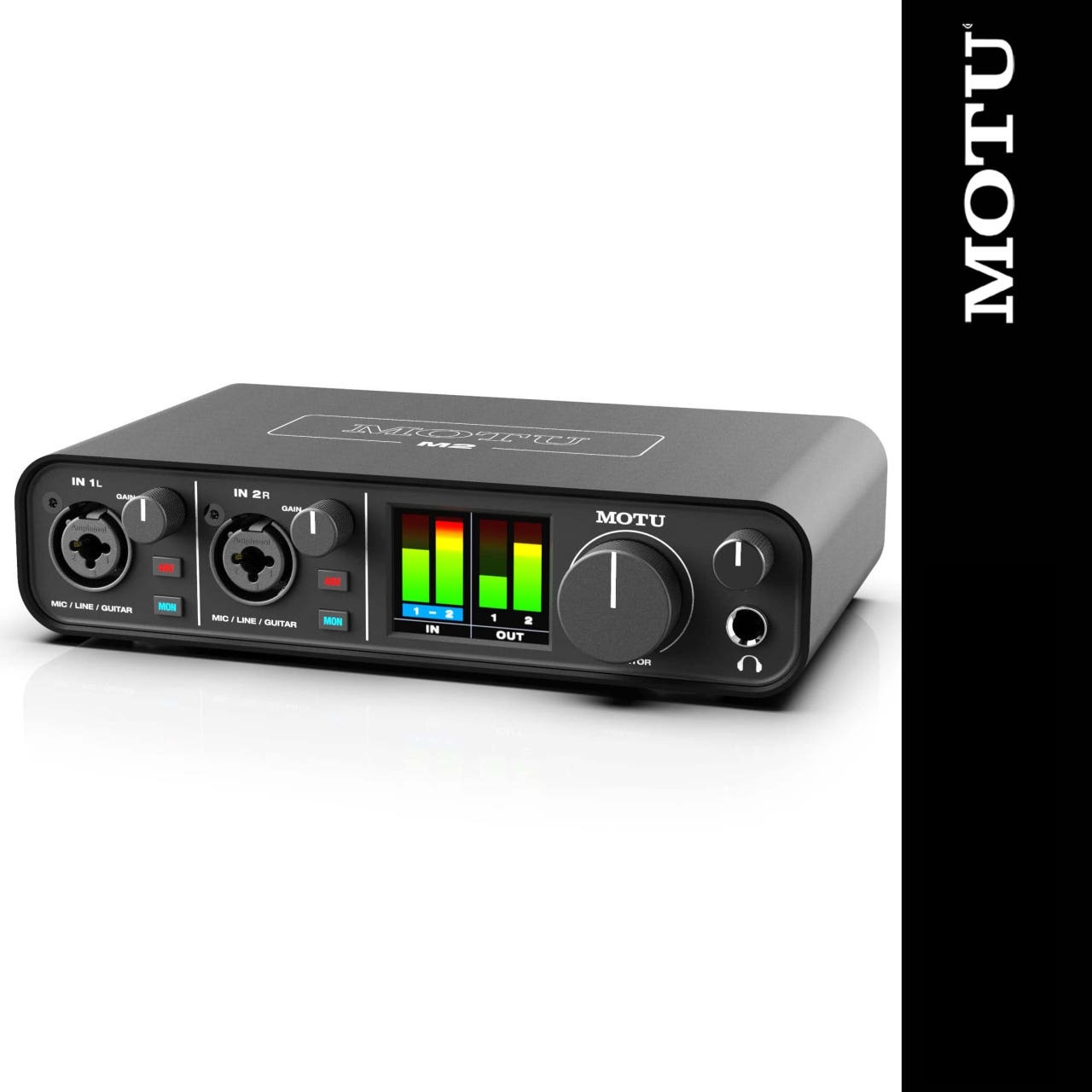 MOTU M2 모투 USB 오디오 인터페이스 홈레코딩 스트리밍