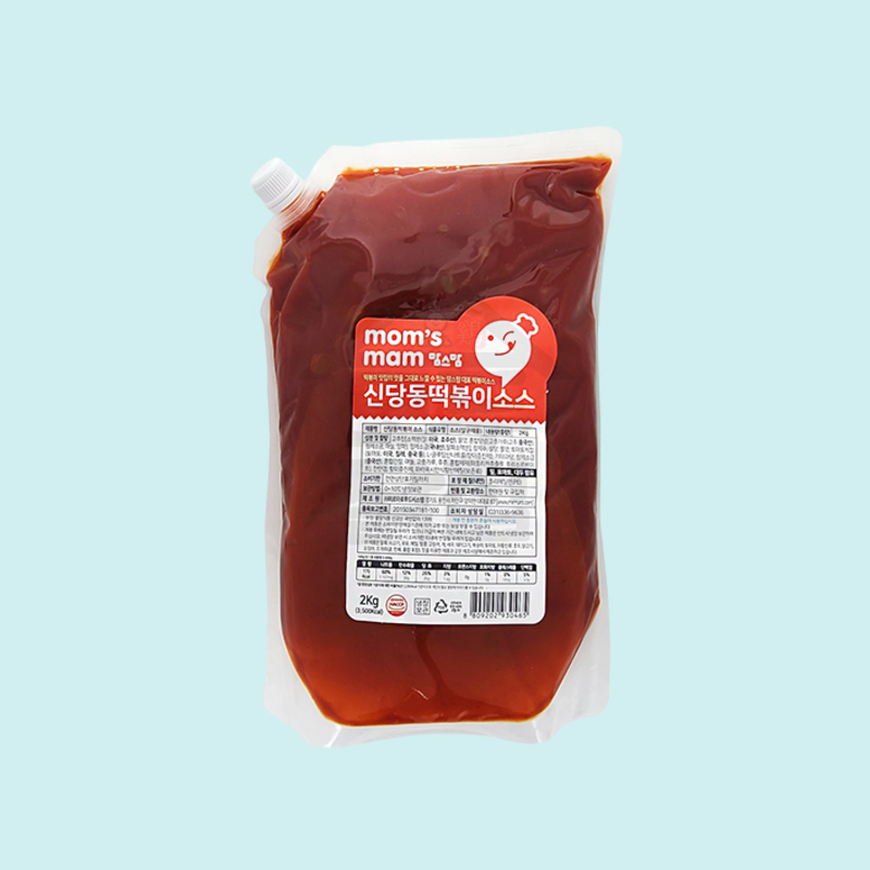 미르마로 맘스맘 신당동떡볶이소스 2kg x 5봉지 업소용 떡꼬치소스 - 상세 이미지 3