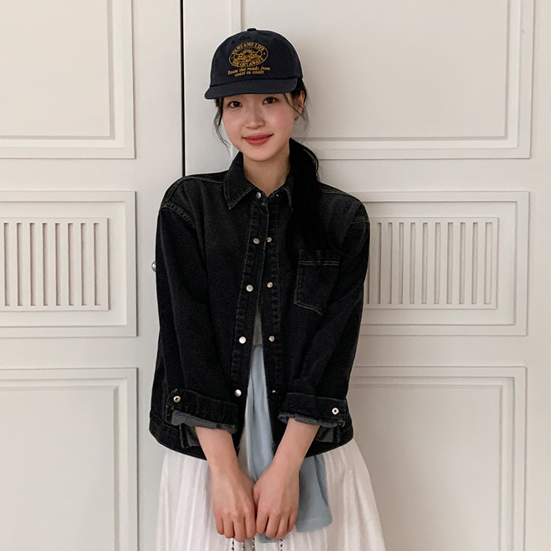 리노아 스탠다드 빈티지 워싱 데님 자켓 jk2981 - 상세 이미지 3