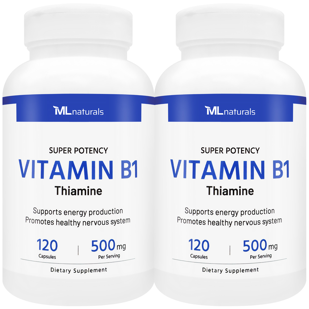 2025 신제품! 2병 마이라이프 내추럴스 비타민 B1 티아민 500mg 120정 - 메인 이미지