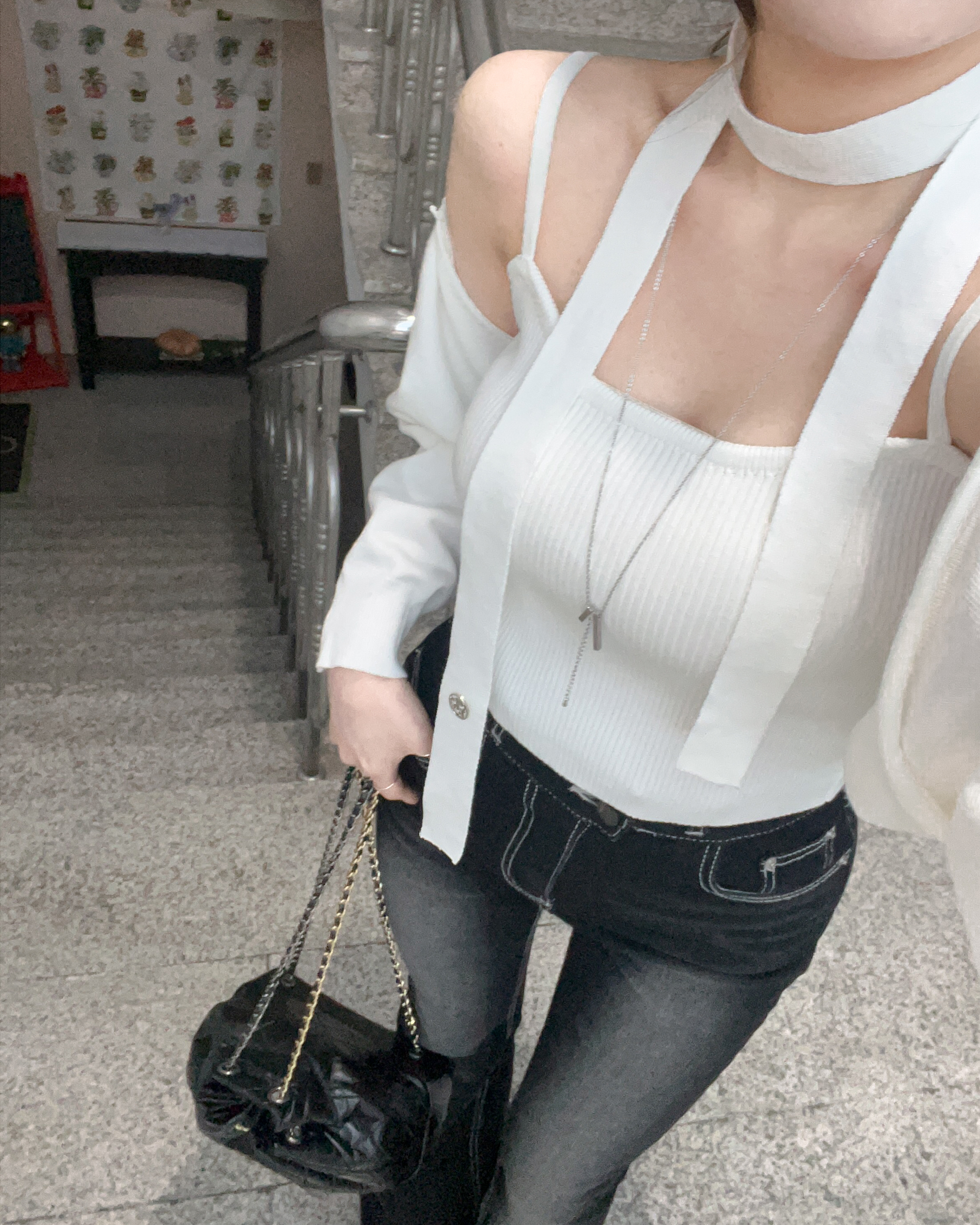 볼레로가디건 타이가디건 레이어드가디건 이미지 7