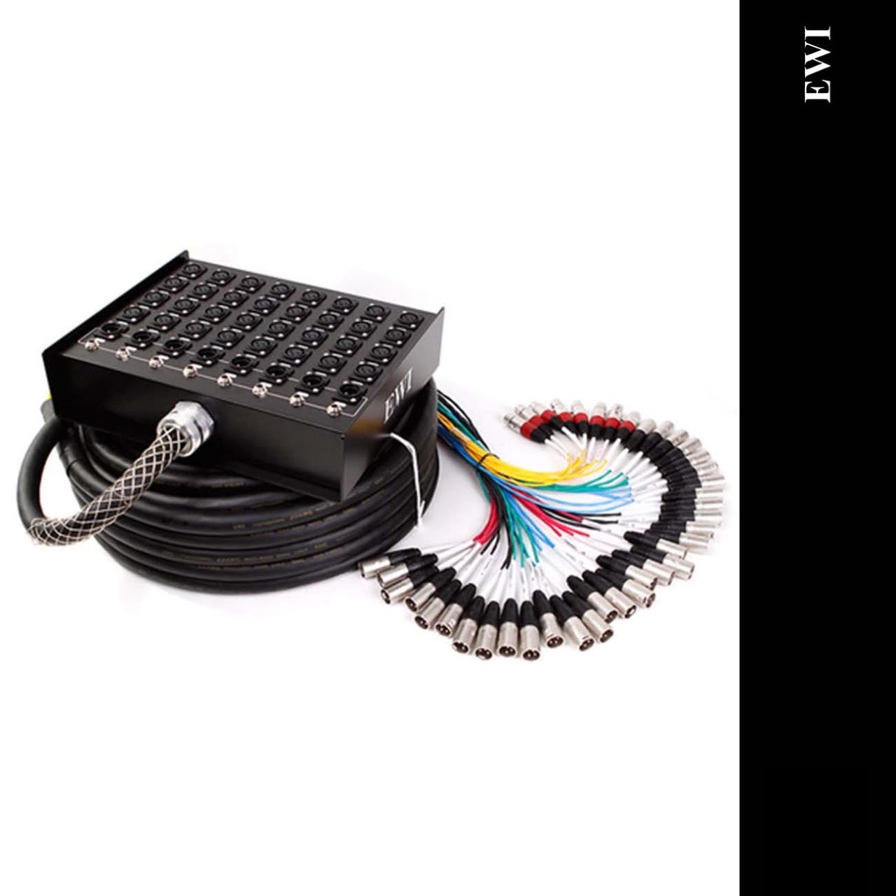 EWI PSPX-32-8 30m 멀티케이블 32채널 스테이지박스 8리턴 오디오 스네이크