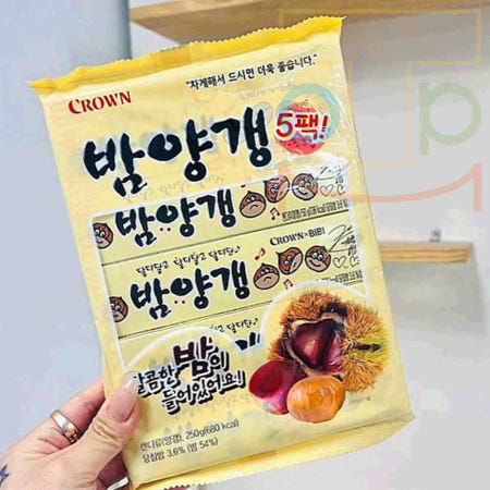 탑몰 밤양갱 5팩 어른들간식 영양갱