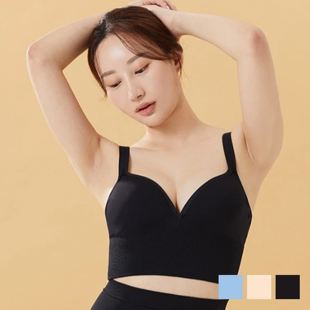 슬림9 서포트 심리스 브라 - 메인 이미지