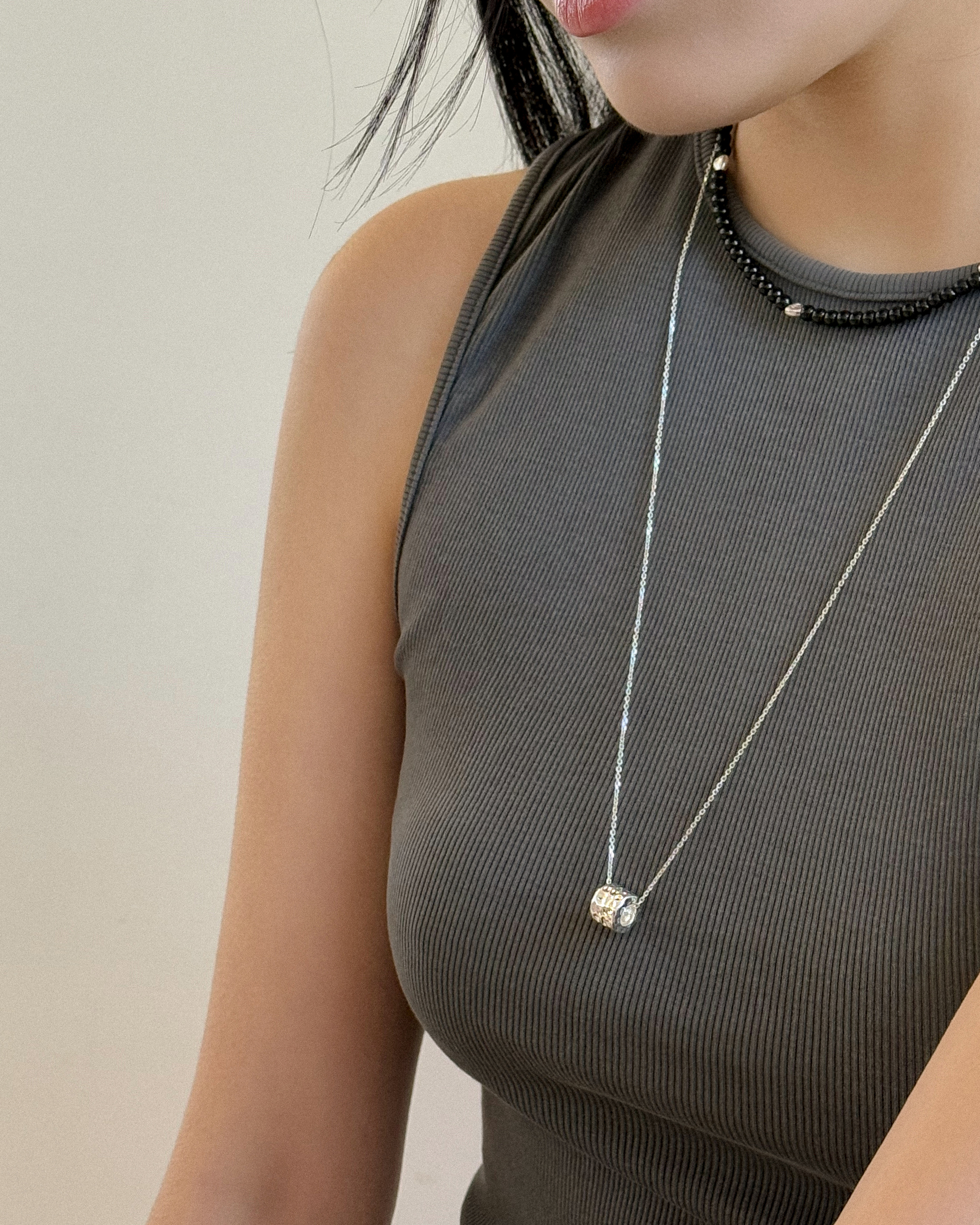 [92.5 silver] Zen ring necklace 상세 이미지 28