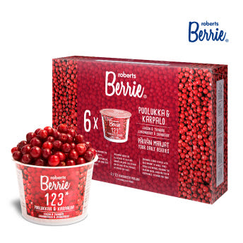로버츠베리에 링곤베리&크랜베리 123 1box(100ml x 6팩)