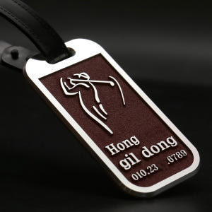 골프네임택 알루미늄 이니셜각인 커스텀 제작 캐디백 원팩토리 운동러 솔직 후기 | 실사용 리뷰 - 상품 이미지 1