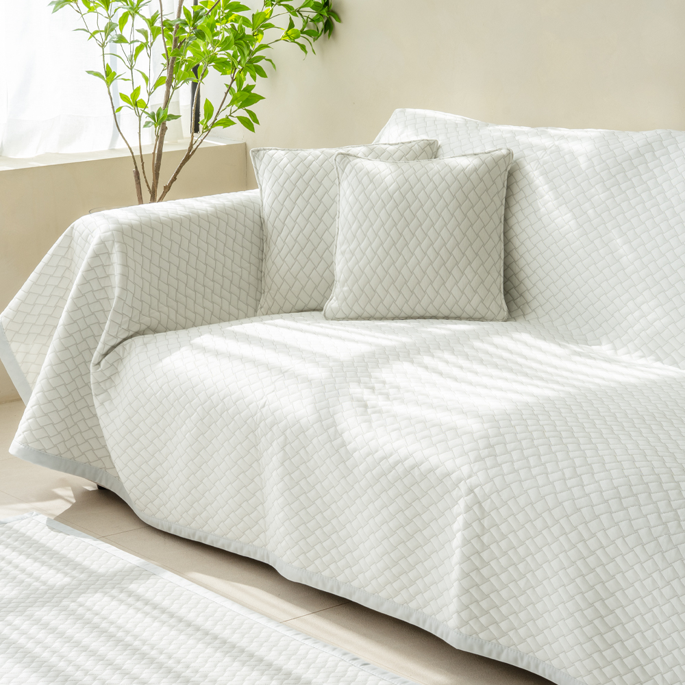 듀라론 쿨 냉감 여름 소파커버 덮개 200x260cm (2-3인용)