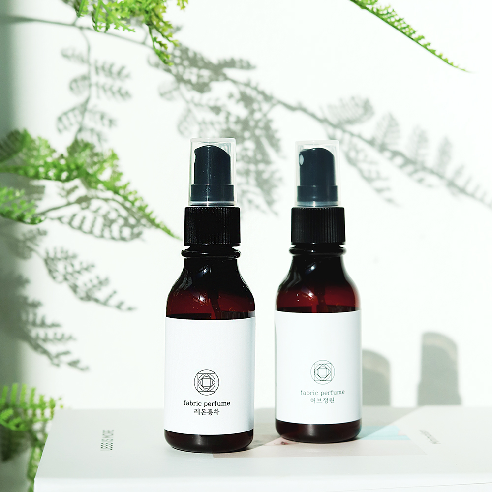 몽실공장 섬유향수 옷 섬유 탈취제 필로우미스트 드레스 패브릭 퍼퓸 60ml 휴대용 레몬홍차