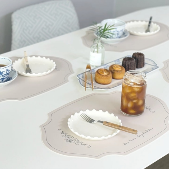 디아르 시그니쳐 국내산 실리콘 식탁매트 테이블매트 방수