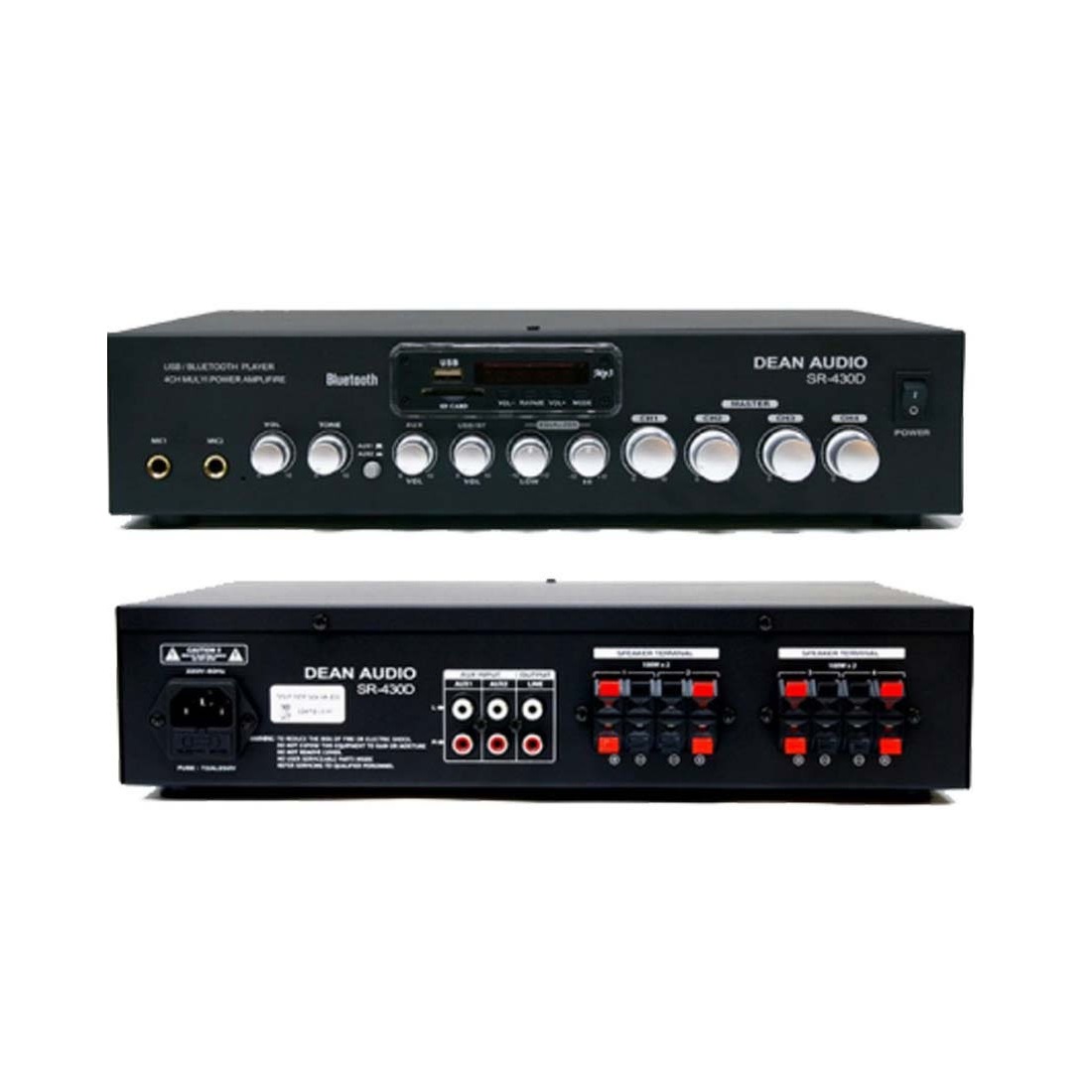 DEAN AUDIO SR-430D 딘오디오 4채널 블루투스 매장 카페 앰... 개봉기 | 실사용 후기 - 대표 이미지