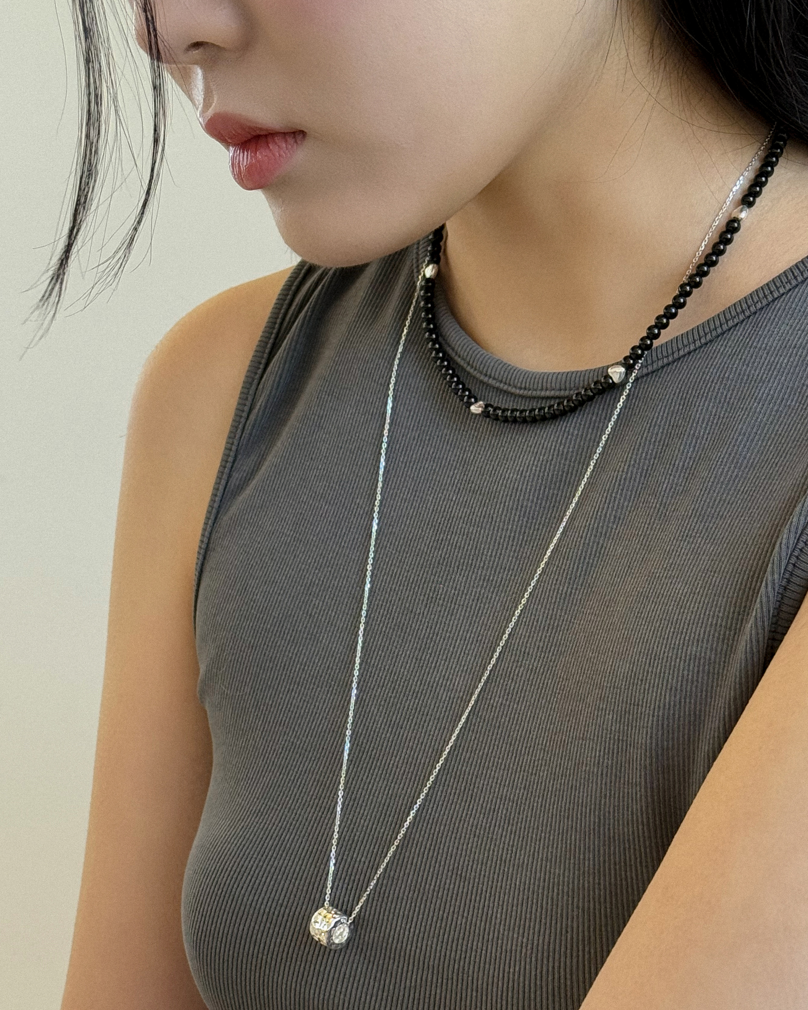 [92.5 silver] Zen ring necklace 상세 이미지 26