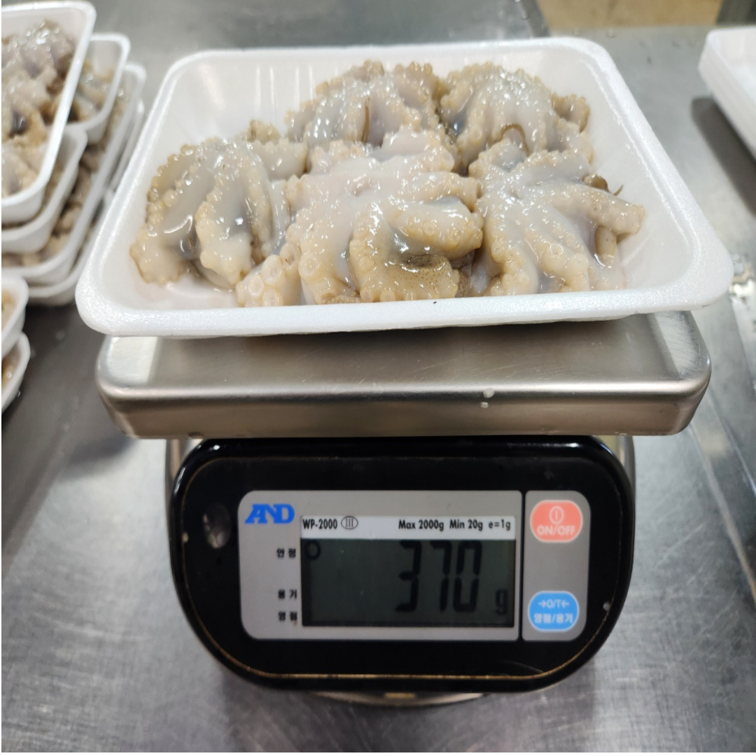 완전손질 자연산 냉동 왕쭈꾸미 1+1(350g 2 팩)깔끔용기진공포장 - 상세 이미지 5