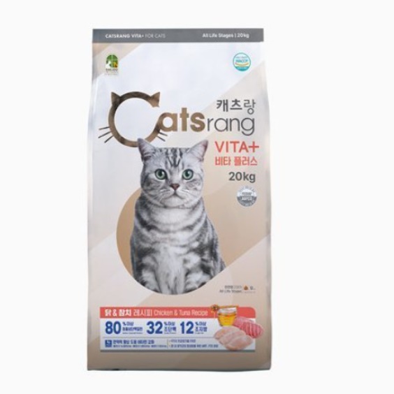 고양이가 좋아하는 NEW 캐츠랑 전연령 비타플러스 20kg