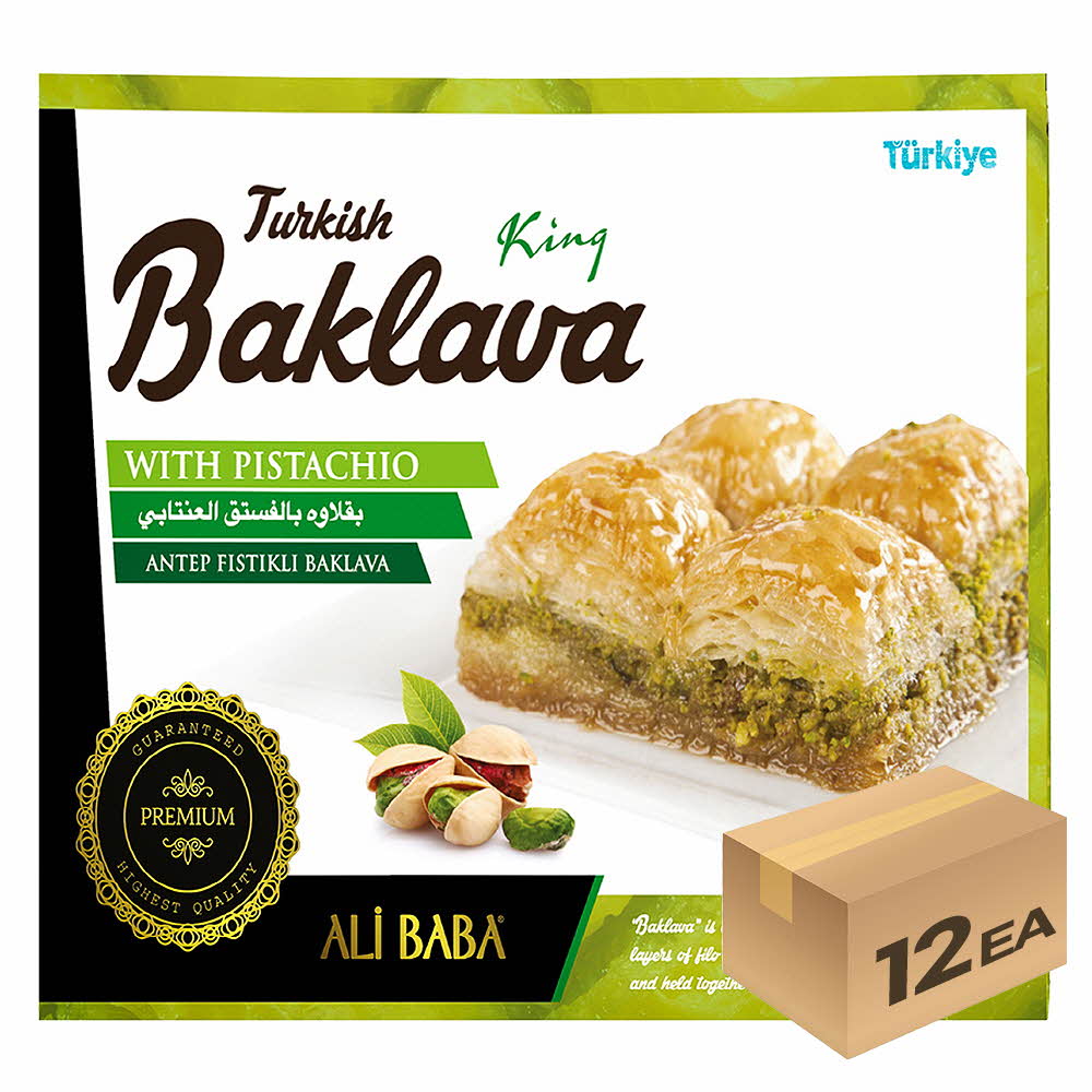 1박스) 알리바바 바클라바 피스타치오 킹 프리미엄 400g x 12개입 : 아리랑마켓