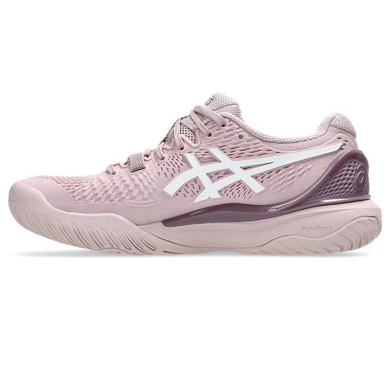 아식스 asics 젤 레졸루션 9 여성 테니스화 1042A208 701 핑크 - 상세 이미지 4