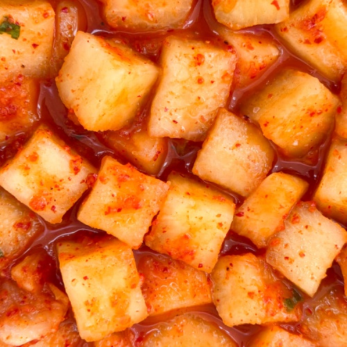 한백김치 깍두기 3kg 5kg - 제주 무김치 국내산 재료 100% 이미지 3