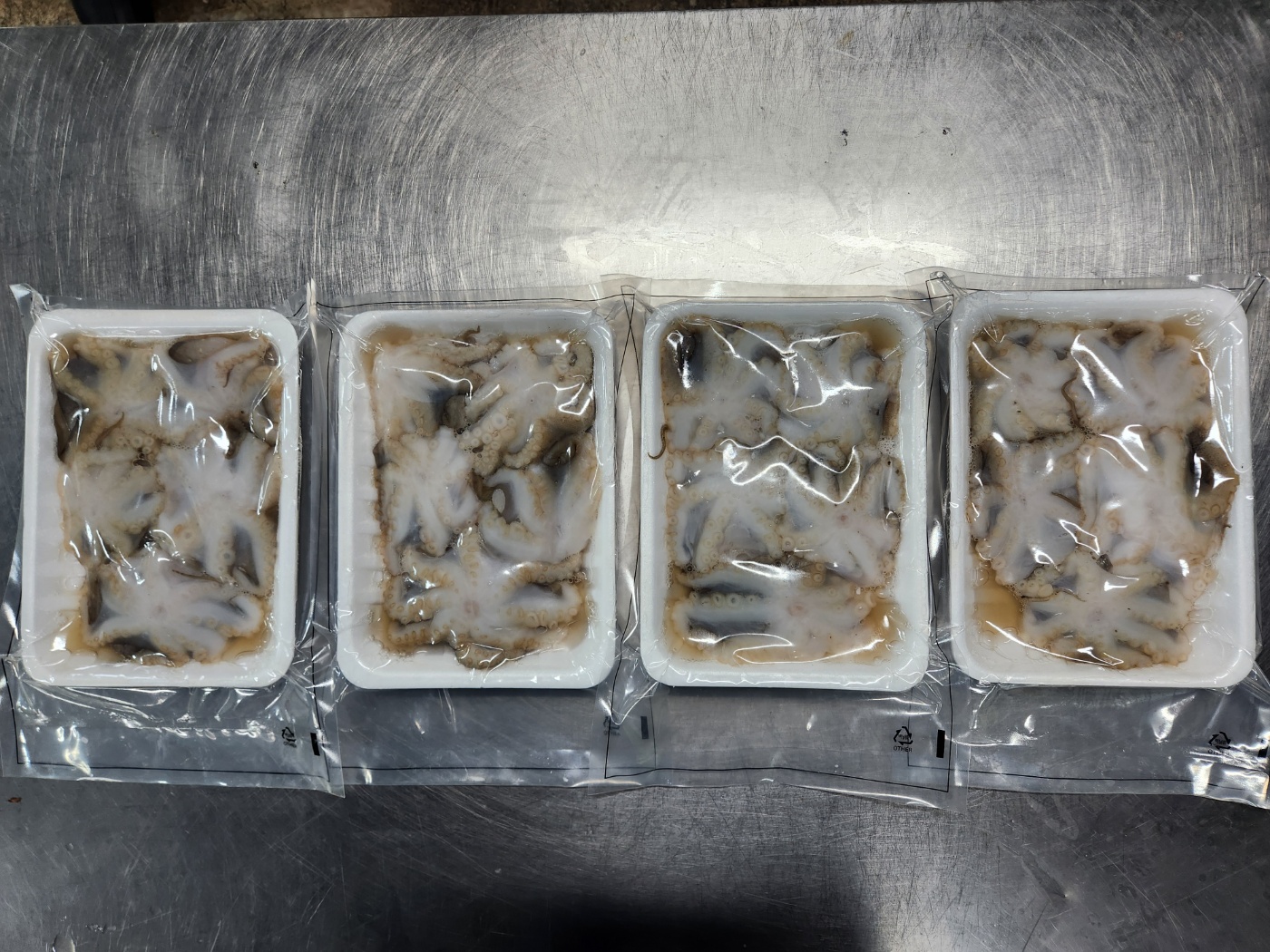 완전손질 자연산 냉동 왕쭈꾸미 1+1(350g 2 팩)깔끔용기진공포장 - 상세 이미지 3