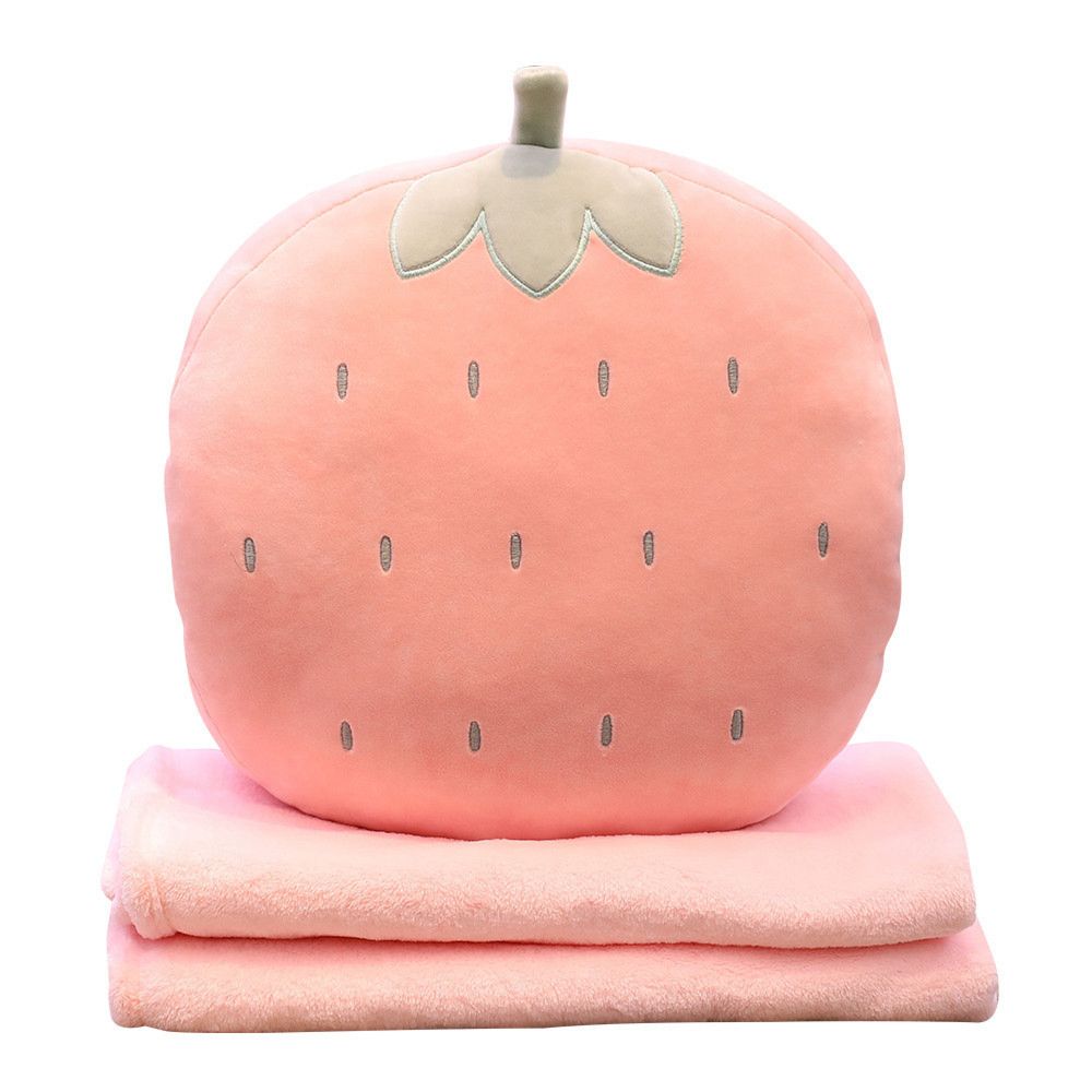 마니또선물 미니 과일모양 쿠션담요 학교담요 담요이불 무릎담요 쓸데없는선물 이미지 7