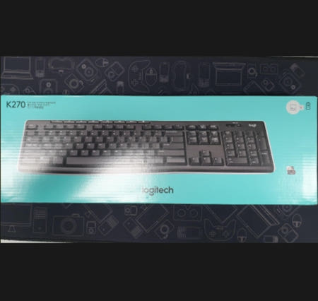로지텍코리아 K270 무선키보드 (개봉미사용중고)