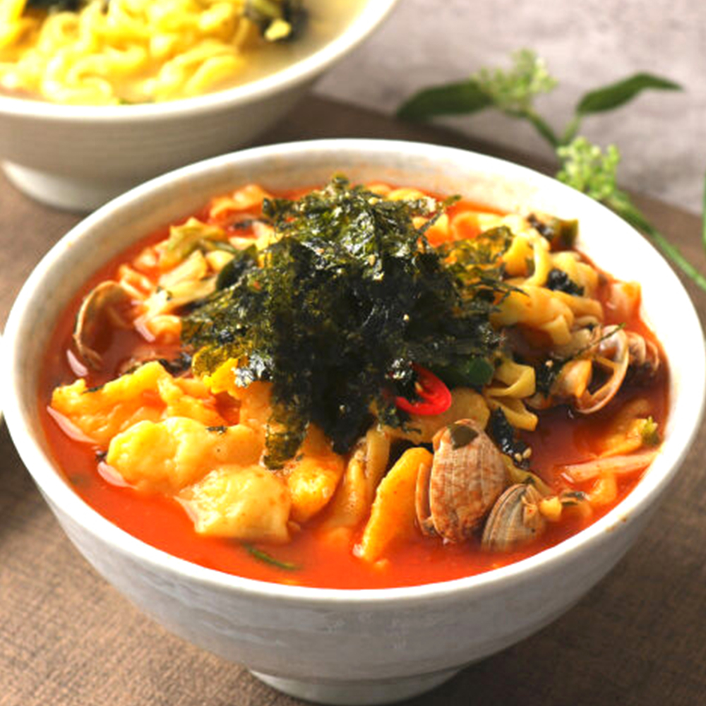 [유명맛집] 팔공산 얼큰이 칼제비, 칼국수 2인분 세트 / 대구 유명맛집 - 상품 이미지