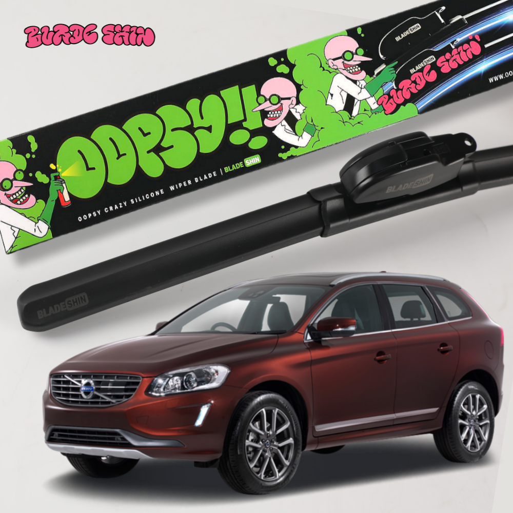볼보 XC60 발수코팅 실리콘 와이퍼 B3 운전석 650mm/1번 - 메인 이미지
