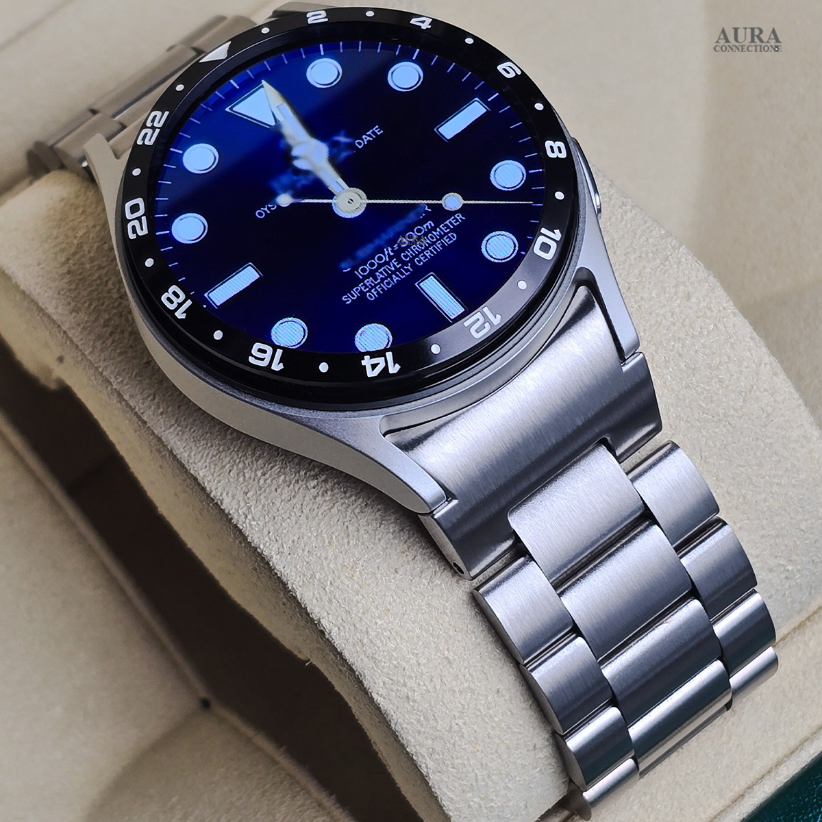 갤럭시워치7 커스텀 스트랩 스탠다드U 갤럭시워치 6 5 4 프로 클래식 골프 호환