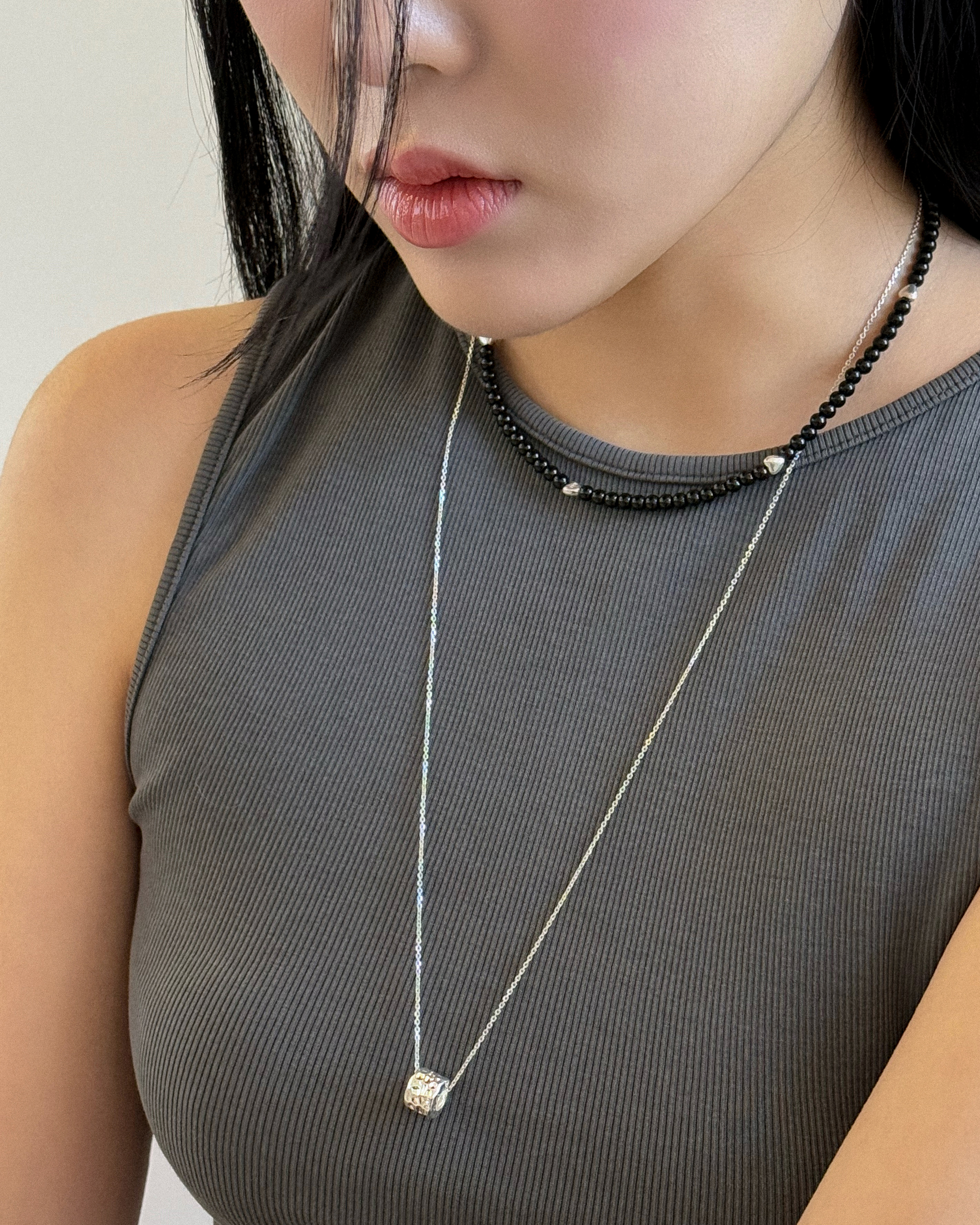 [92.5 silver] Zen ring necklace 상세 이미지 27
