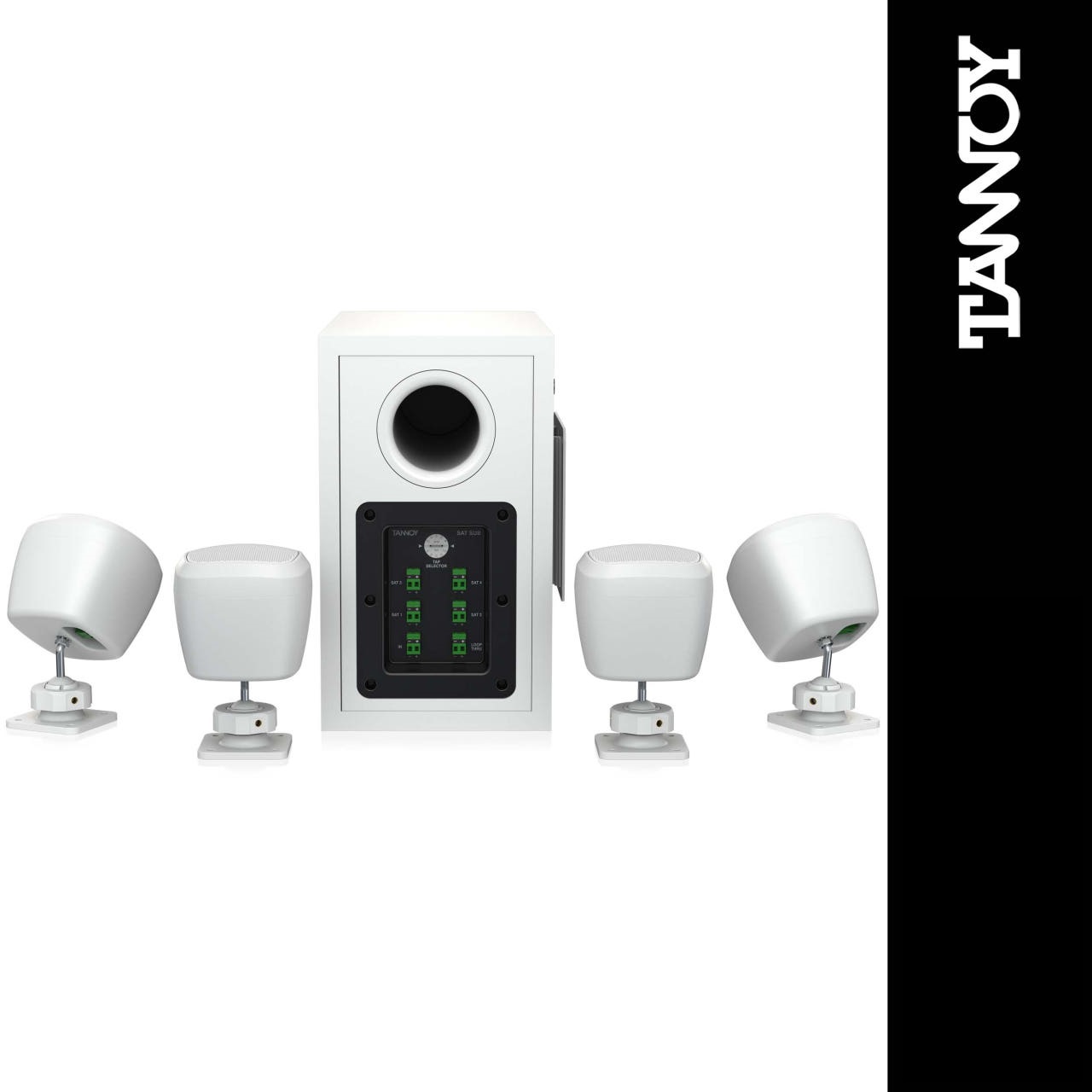 탄노이 SAT SUB 4PACK 145W 천장 카페 매장용 스피커 TANNOY 제품 이미지