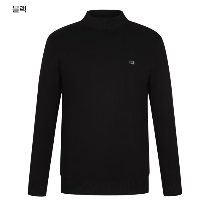 커터앤벅 골프 니트 간절기 레이어드 활용 기모 스트레치 스포츠 골프 필드스웨터 - 상세 이미지 2
