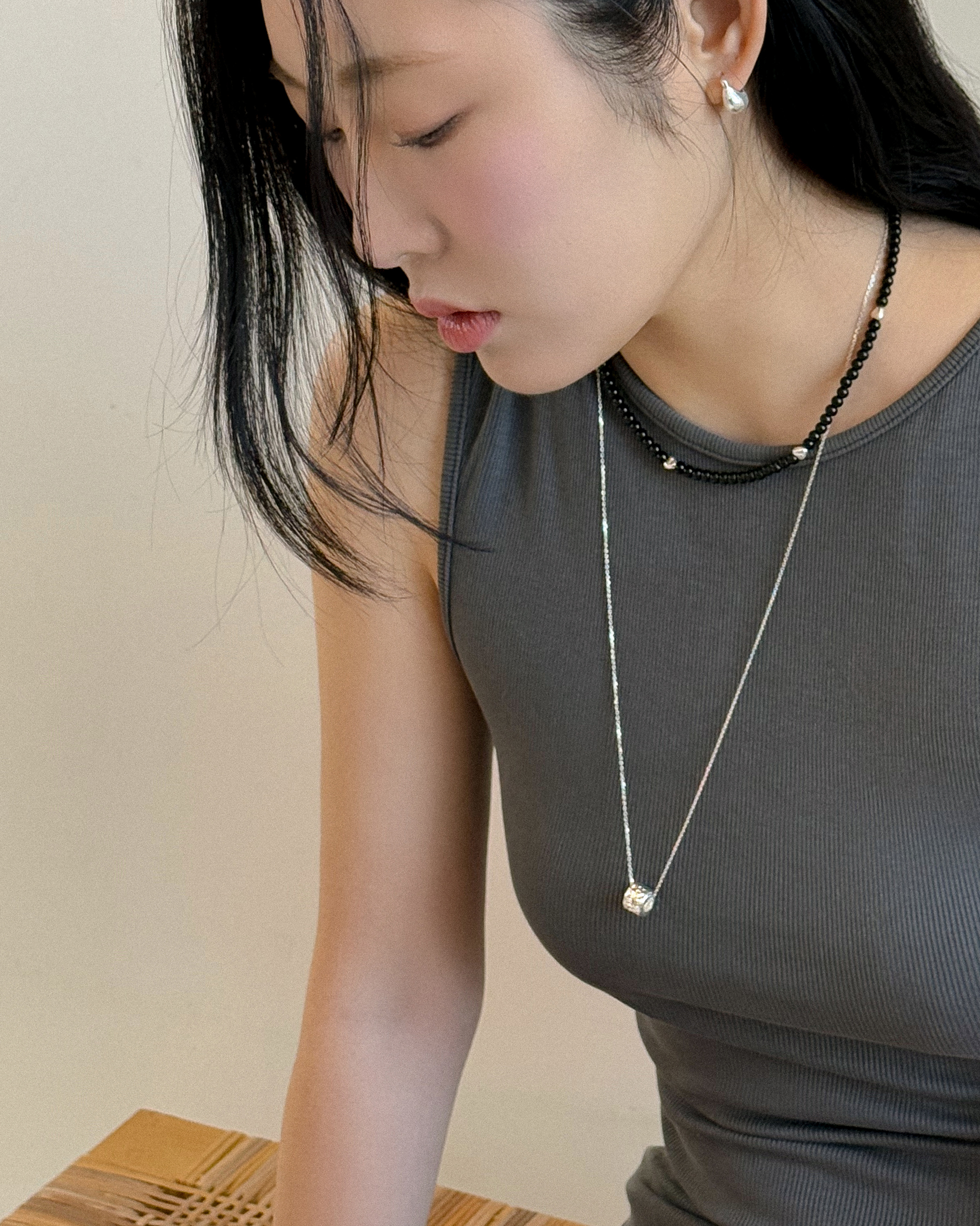 [92.5 silver] Zen ring necklace 상세 이미지 24