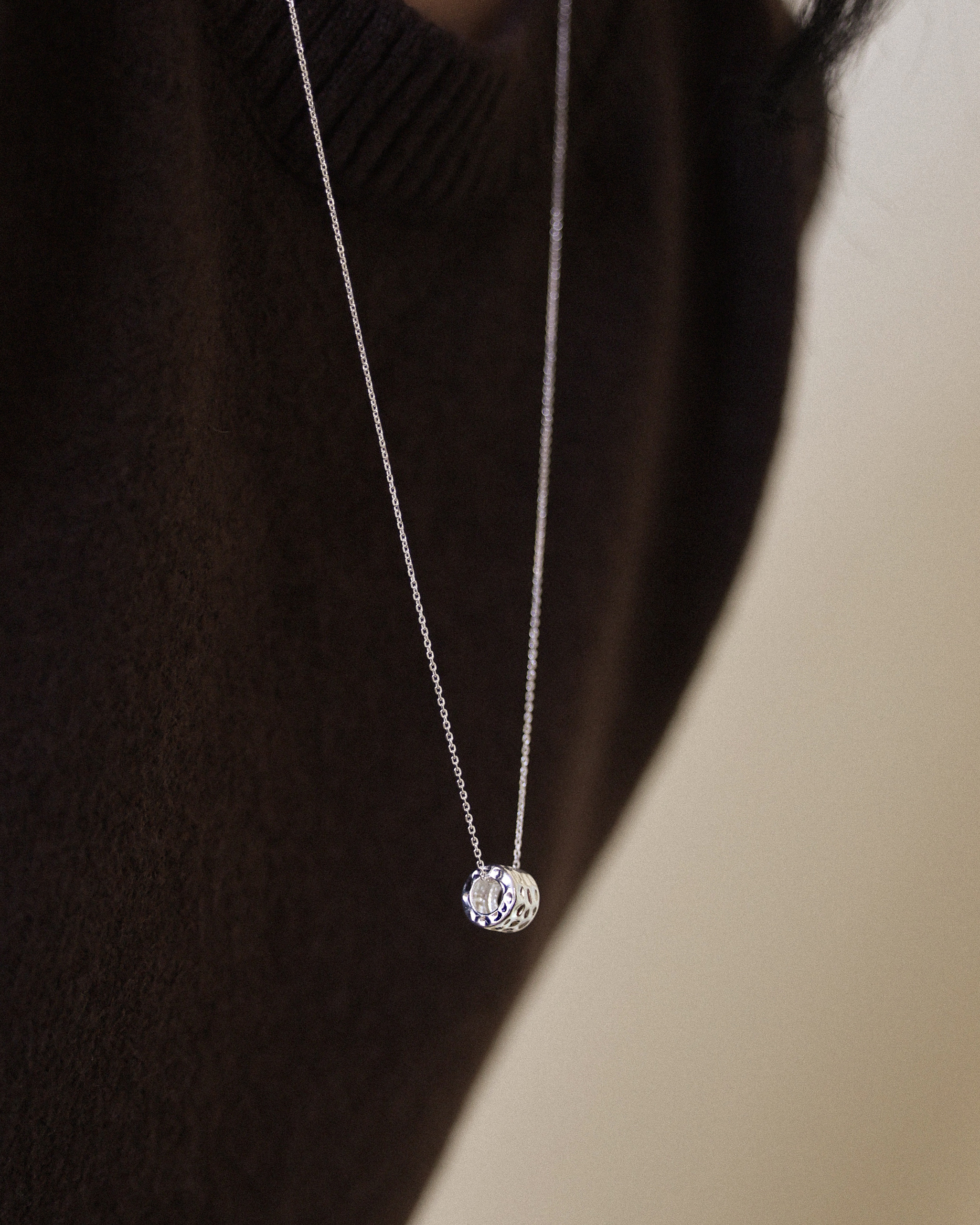 [92.5 silver] Zen ring necklace 상세 이미지 6