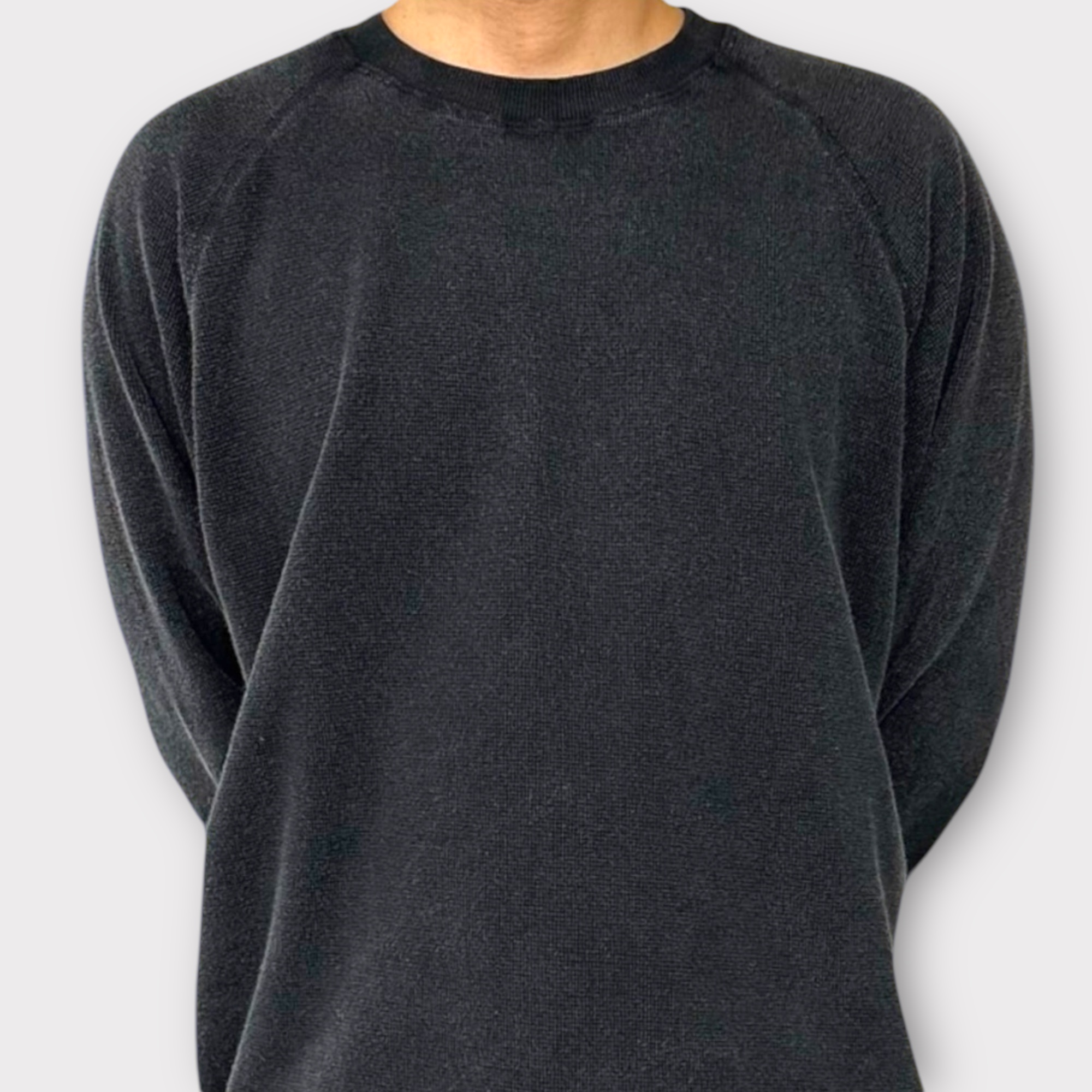 얇은 맨투맨 피그먼트 맨투맨 와플 티셔츠 쭉티