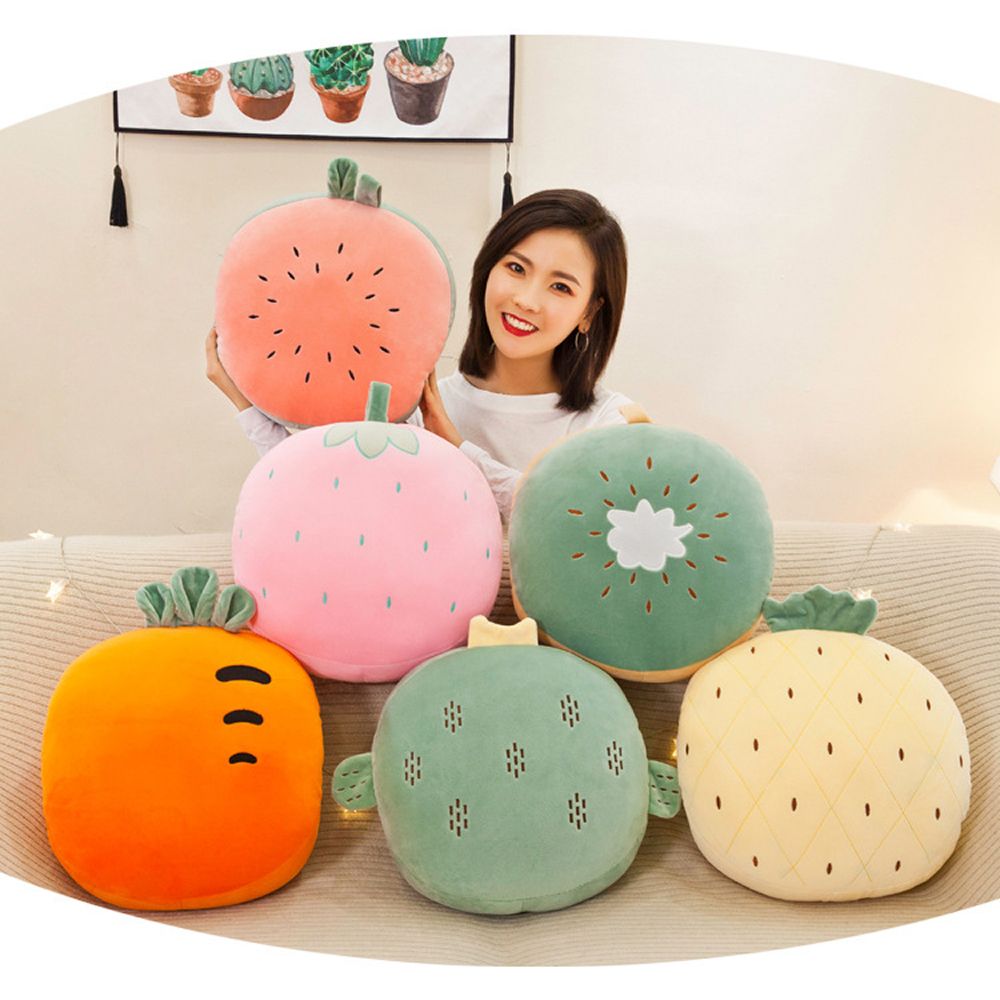 마니또선물 미니 과일모양 쿠션담요 학교담요 담요이불 무릎담요 쓸데없는선물 이미지 6