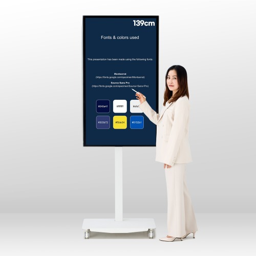 삼성 2025 OLED SF85 호환 삼탠바이미 티비거치대 이동식 룸앤 tv스탠드 - 상세 이미지 4