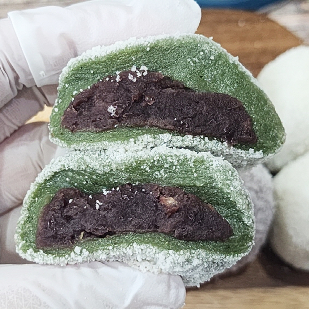 30년전통 찹쌀모찌떡 맛집 4색 4미 왕찹쌀떡 팥앙금떡 택배 55g 20개세트 - 상세 이미지 2