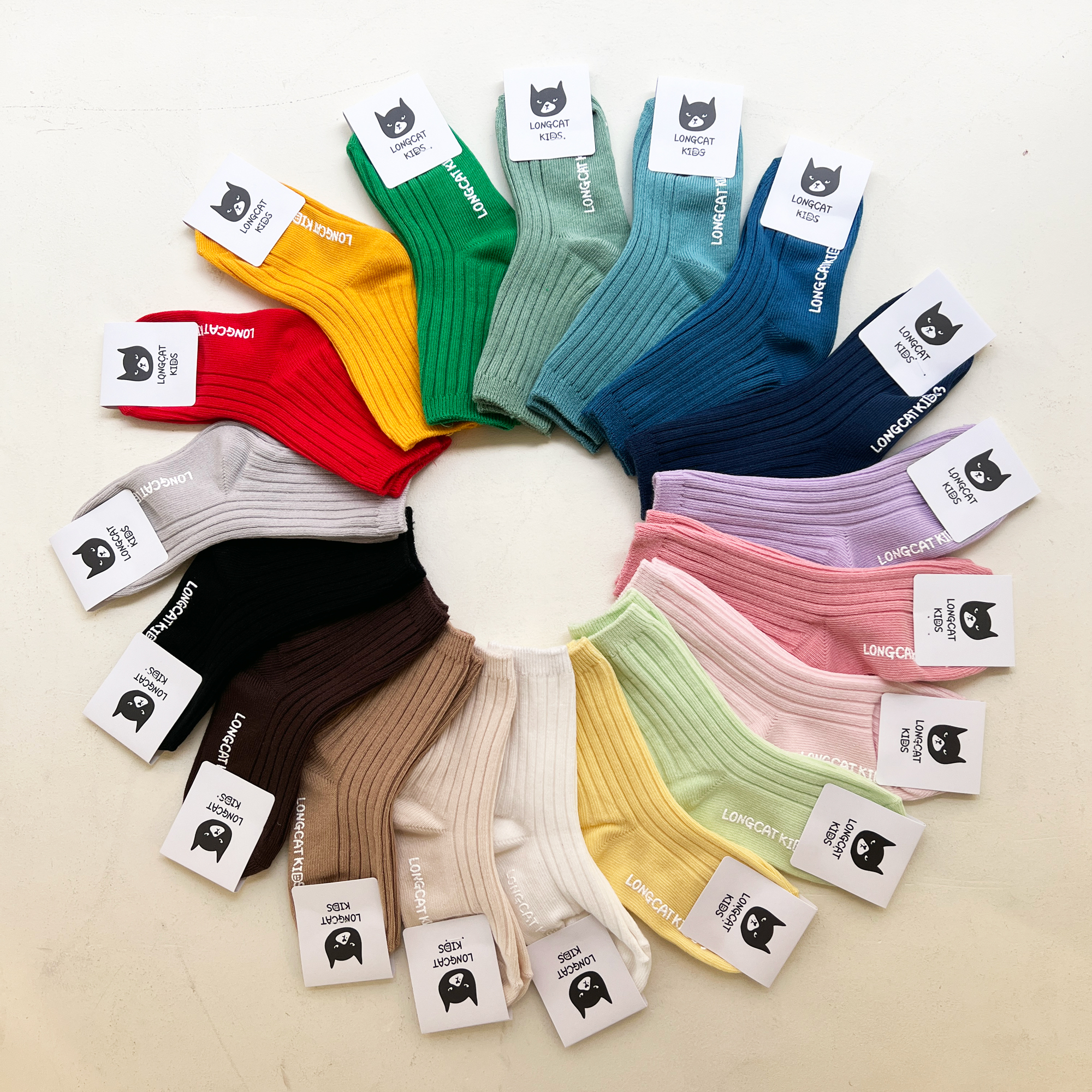 유아 아기 아동 신생아 초등학생 가을 골지 엄마와 아이 커플양말 미끄럼방지 양말