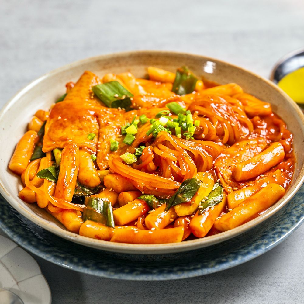 쫄면 떡볶이 국물 어묵 남양주 쫄떡볶이 캠핑 차박 즉석 밀키트 2인분 530g - 메인 이미지