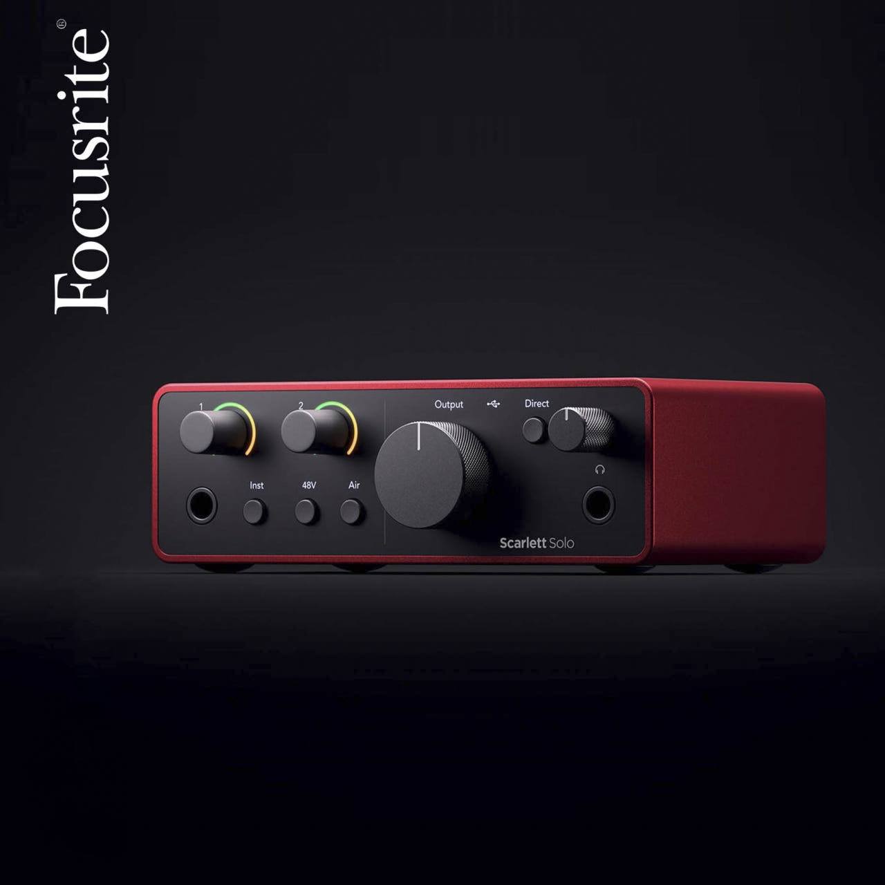 포커스라이트 스칼렛 솔로 4세대 Scarlett SOLO 오디오 인터페이스 오인페 미디