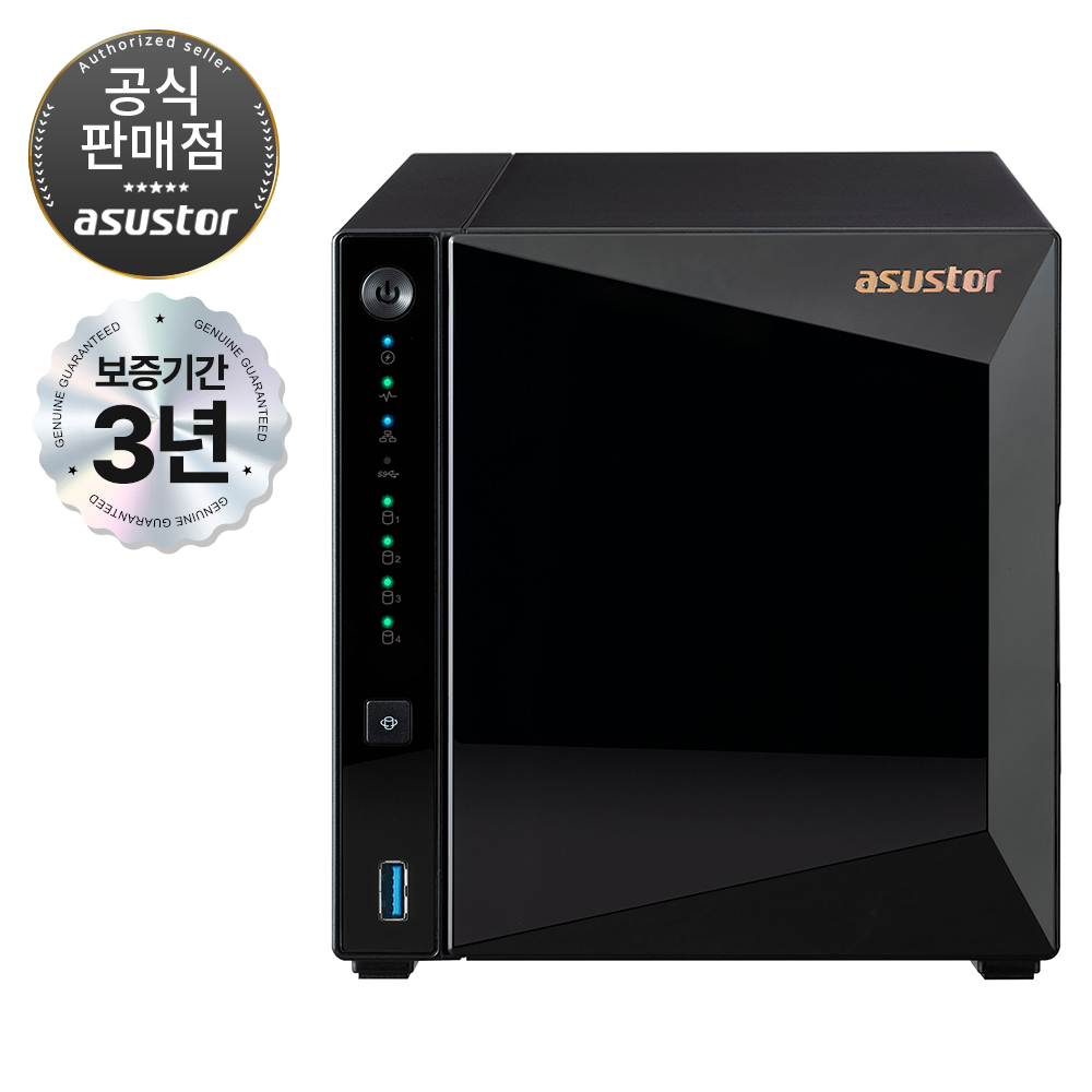 [아수스토어] ASUSTOR AS3304T V2 Drivestor 4 Pro (대원씨티에스) 대표 이미지