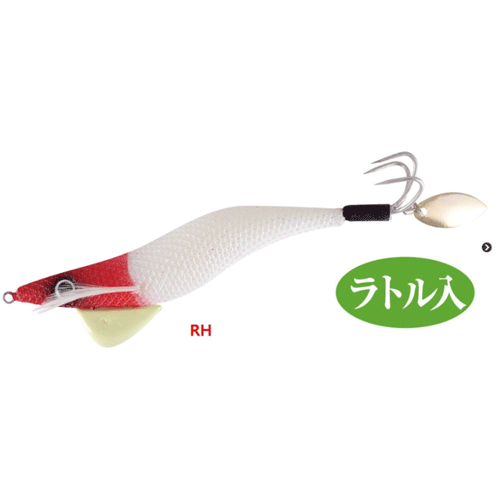 바다루어 스미조쿠 타코 수평 문어 왕눈이 삼바리 루어 에기 슷테 훅 VE-66 RH, 14cm - 메인 이미지