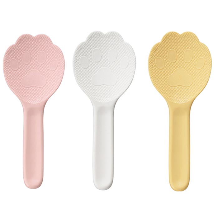 아케보노 밥알이 안붙는 고양이 밥주걱 - 상품 이미지