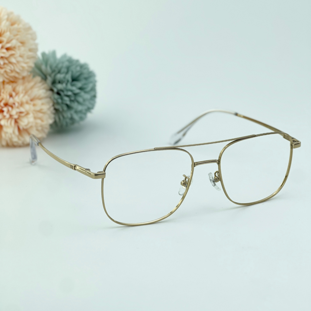 투브릿지안경 보잉안경테 가벼운 은테 대두 블루라이트차단안경 변색렌즈 빛번짐 - 상세 이미지 4