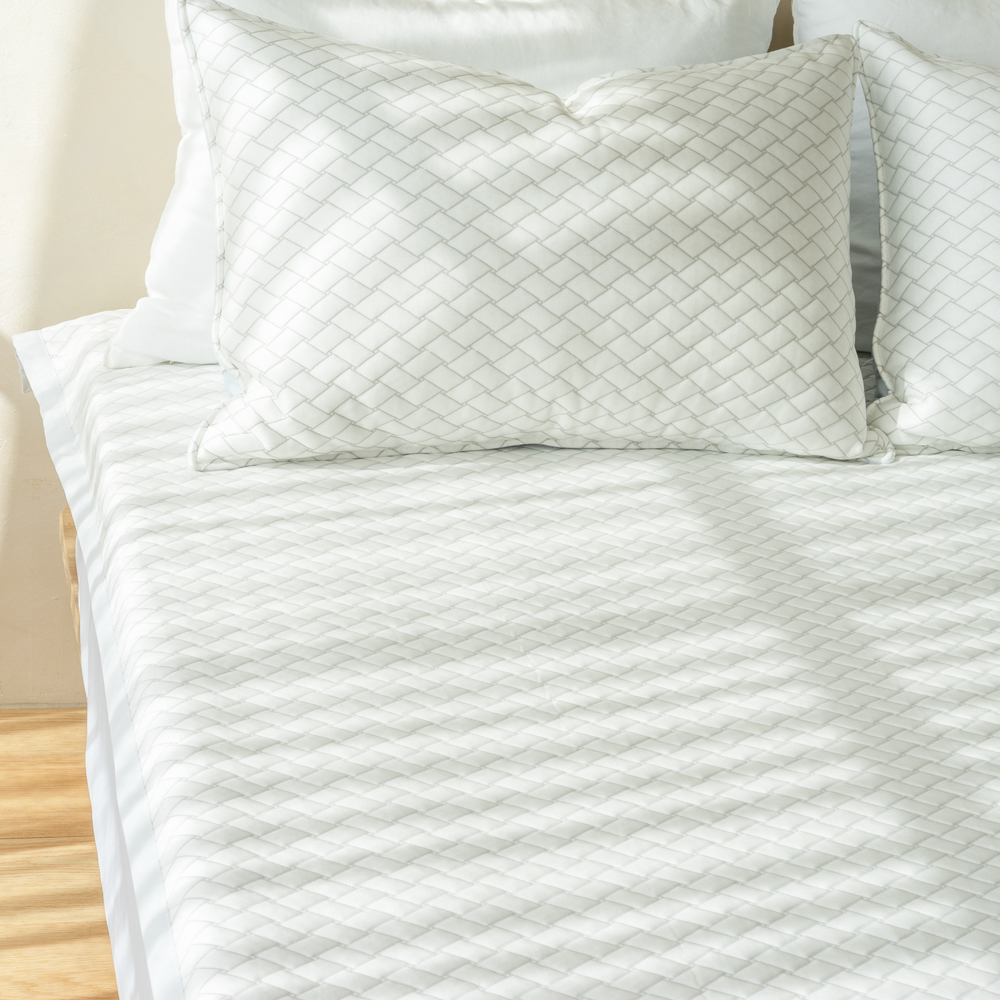 듀라론 쿨 냉감 밴드형 여름 침대 냉감패드 타입B/바스켓(BASKET), Q.K(퀸.킹겸용)