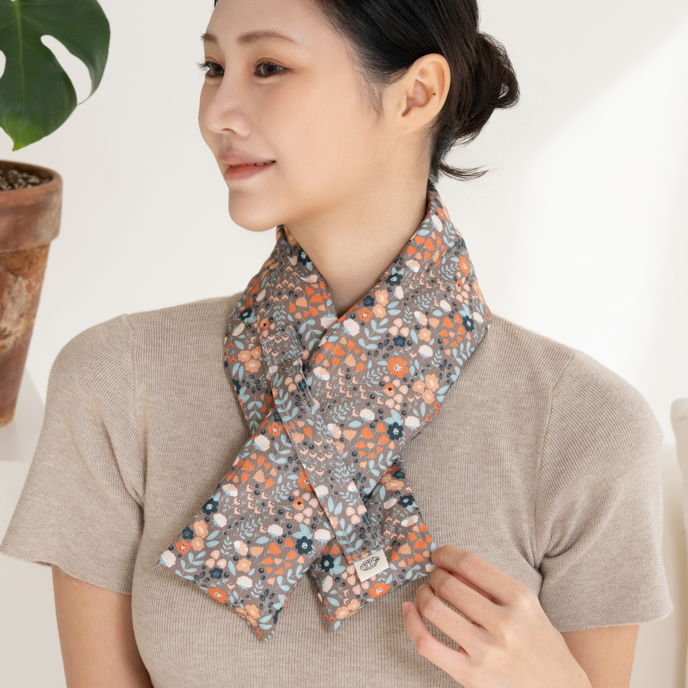 온기종기 현미 황토 목 어깨 경추 온 찜질 팩 온열 핫 팩 패드