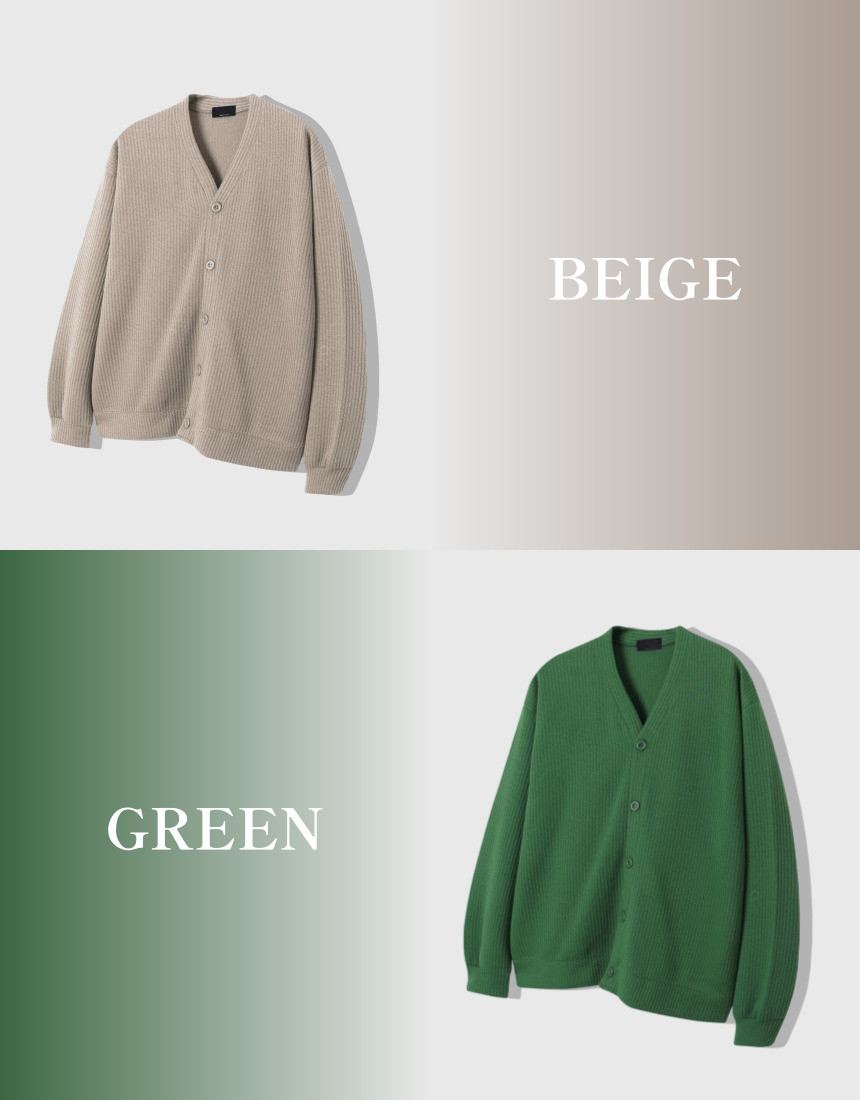 소프트 브이넥 가디건 6color 봄 가을 간절기 얇은 오버핏 상세 이미지 78