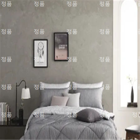 [알레르망] 데런2 차렵이불 D 2종세트 그레이(리버서블)(이불1p + 패드1p)