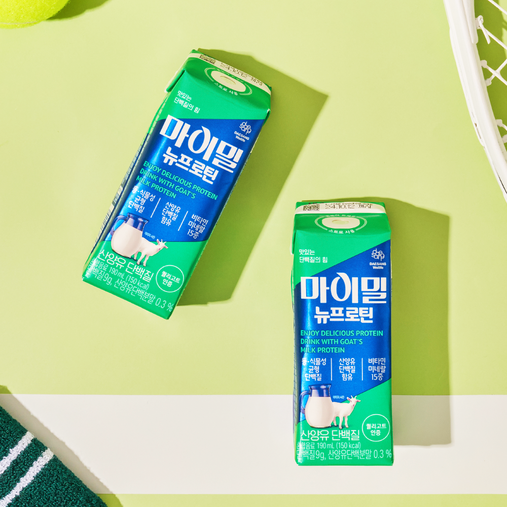 마이밀 뉴프로틴 산양유 단백질음료 190ml, 60개 이미지 1